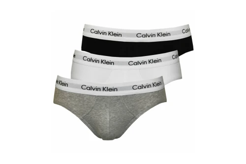 Calvin Klein Cotton Stretch Εσώρουχο Σλιπ Ανδρικό 3-Τεμάχια (000U2661G H50)