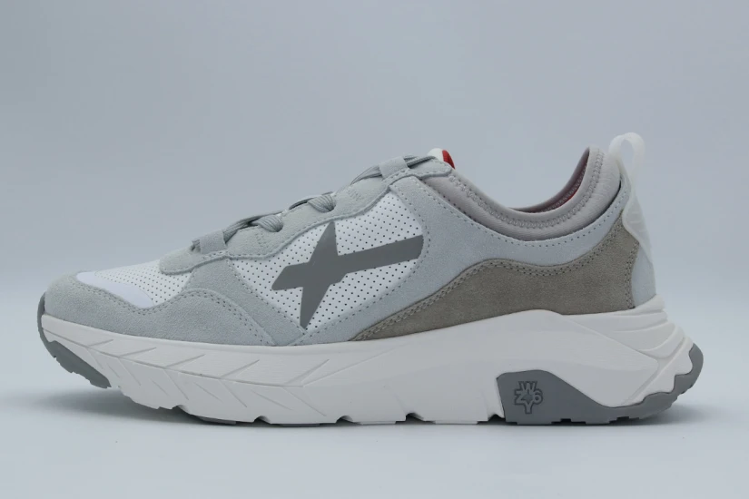 W6Yz Next-M Ανδρικά Sneakers Γκρι, Λευκά, Εκρού