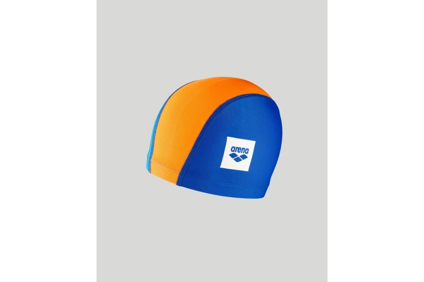 Arena Unix Ii Polyester Σκουφάκι Κολύμβησης 6-12 Ετ΄ων (002384200 BLUE-ORANGE)