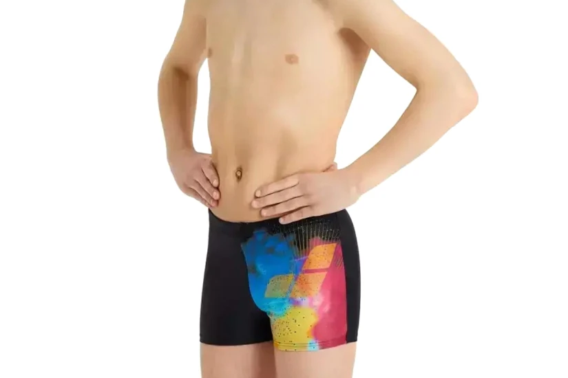 Arena Boys Swim Short Placement Μαγιό Boxer (005112550)