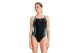 Arena Swim Pro Back Graphic Γυναικείο Ολόσωμο Μαγιό Μαύρο, Άκουα