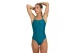 Arena Solid Swimsuit Lightdrop Back B Γυναικείο Ολόσωμο Μαγιό Πετρόλ