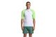 Arena Rash Vest Graphic Ανδρική Κοντομάνικη Μπλούζα UV Protection Λευκή, Λαχανί
