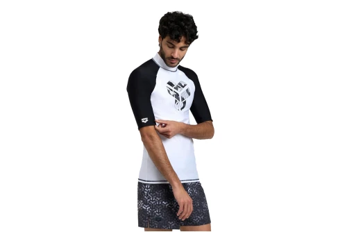 Arena Men S Rash Vest S-S Graphic Αντηλιακό T-Shirt Ανδρικό (006292150)