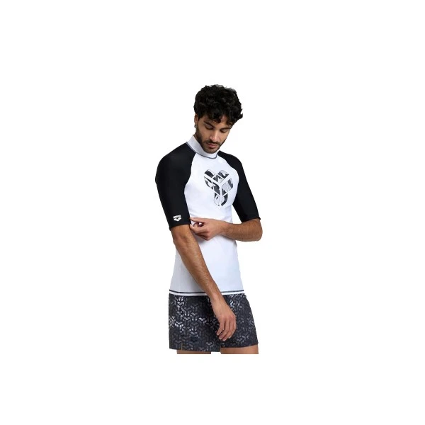Arena Rash Vest Graphic Μπλούζα Uv Protection Ανδρική (006292150)