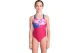 Arena Girls Splash Point Swimsuit V Back Μαγιό Ολόσωμο