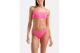 Arena Bandeau Solid Γυναικείο Μαγιό Bikini Φούξια, Τυρκουάζ