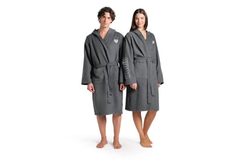 Arena Zeal Robe Unisex Μπουρνούζι Ανθρακί