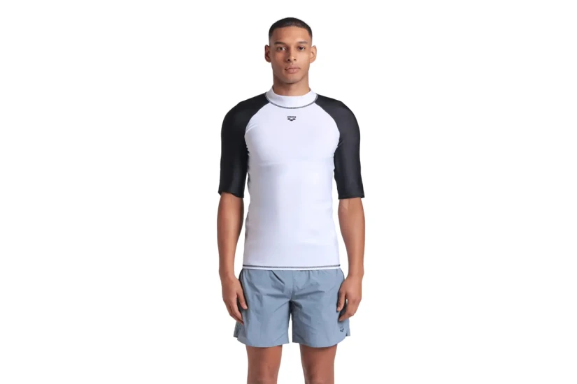 Arena Rash Vest Ανδρική Κοντομάνικη Μπλούζα UV Protection