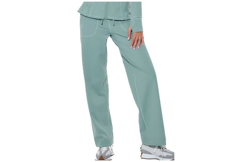 Body Action Open-Hem Παντελόνι Φόρμας Γυναικείο (011625 JADE GREEN-07D)