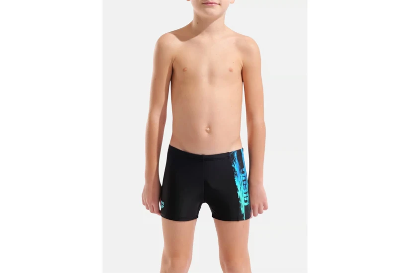 Arena Paint Swim Παιδικό Μαγιό Σορτς Μαύρο, Μπλε, Τυρκουάζ