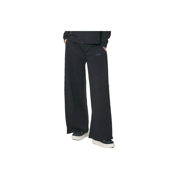 Body Action Modal Wide-Leg Παντελόνι Φόρμας Γυναικείο (021634 BLACK-01)