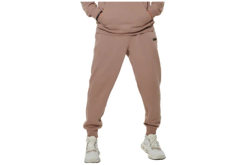 Body Action Fleece Sportstyle Παντελόνι Φόρμας Ανδρικό (023627 MOCHA MERINGUE-05E)