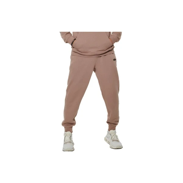 Body Action Fleece Sportstyle Παντελόνι Φόρμας Ανδρικό (023627 MOCHA MERINGUE-05E)
