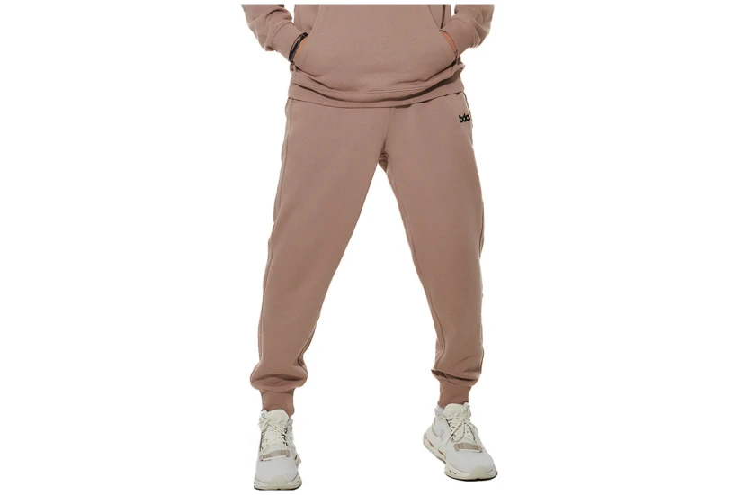Body Action Fleece Sportstyle Παντελόνι Φόρμας Ανδρικό (023627 MOCHA MERINGUE-05E)