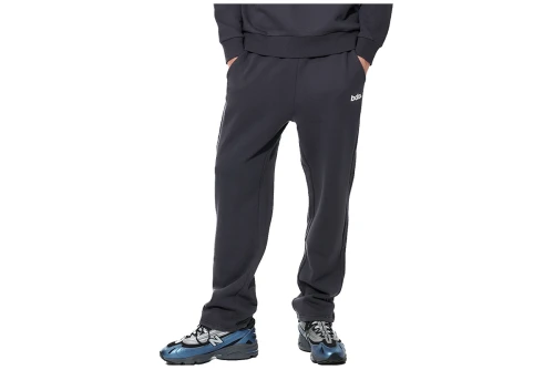 Body Action Fleece Open-Leg Παντελόνι Φόρμας Ανδρικό (023628 EBONY BLUE-04E)