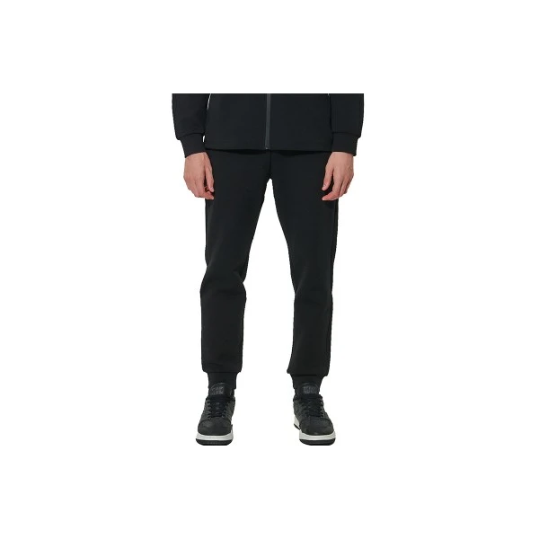 Body Action Scuba Knit Παντελόνι Φόρμας Ανδρικό (023630 BLACK-01)
