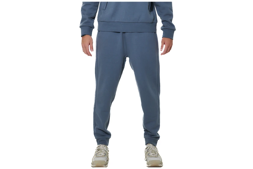 Body Action Tapered Fleece Παντελόνι Φόρμας Ανδρικό (023635 BLUE STONE-04C)