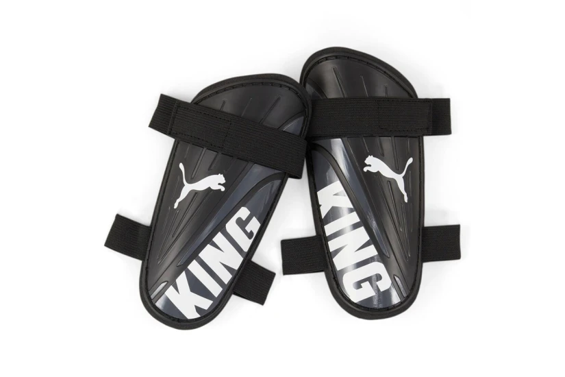 Puma King Strap Ανδρικές Επικαλαμίδες Μαύρες, Λευκές 2 Τεμάχια 