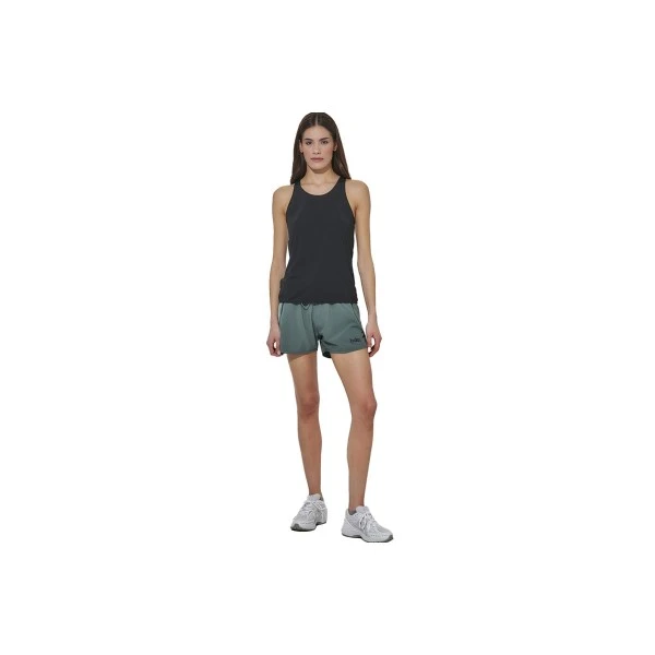 Body Action 2-In-1 Sports Σορτς Με Εσωτερικό Κολάν Γυναικείο (031618 BALSAM GREEN-07A)