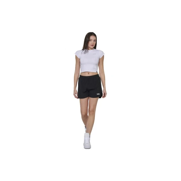 Body Action 2-In-1 Σορτς Με Εσωτερικό Κολάν Γυναικείο (031618 BLACK-01)