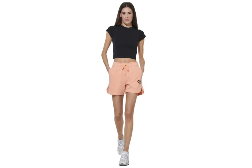 Body Action Sportswear Γυναικείο Αθλητικό Σορτς Σομόν