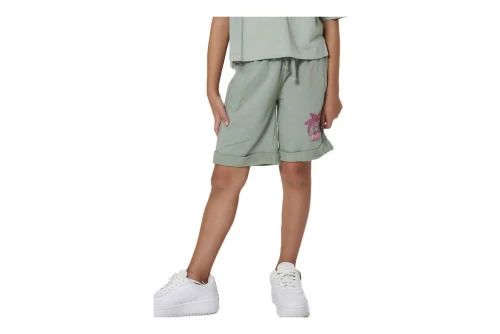 Body Action French Terry Βερμούδα Αθλητική (032606 PISTACHIO GREEN-07A)