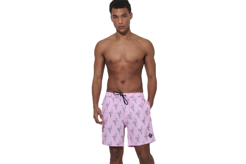 Body Action Allover Printed Ανδρικό Μαγιό Βερμούδα Εμπριμέ