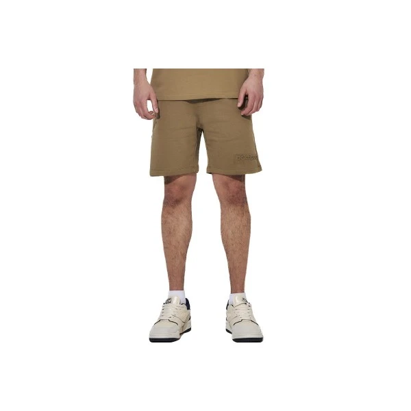Body Action Cotton Terry Βερμούδα Αθλητική Ανδρική (033629 COVERT GREEN-07F)