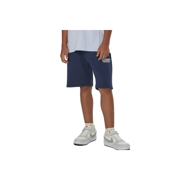 Body Action Tech Fleece Βερμούδα Αθλητική (034604 SPELLBOUND BLUE-04K)