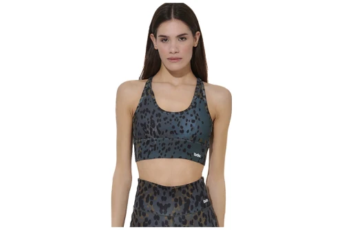 Body Action Cross-Over Straps Μπουστάκι Γυναικείο (041615 STONE LEOPARD-7)