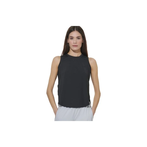 Body Action Loose Breathable Yoga Μπλούζα Αμάνικη Γυναικεία (041620 BLACK-01)