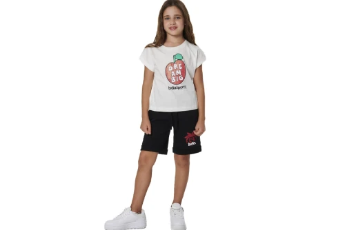 Body Action Heavy Jersey Graphic Μπλούζα Αμάνικη (042602 WHITE ALYSSUM-05A)