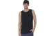 Body Action Lightweight Yoga Ανδρική Αμάνικη Μπλούζα Μαύρη