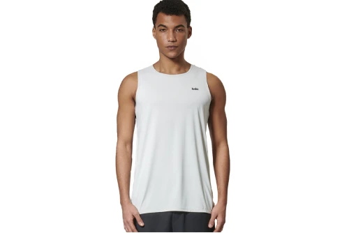Body Action Lightweight Yoga Μπλούζα Αμάνικη Ανδρική (043609 LIGHT GREY-03A)