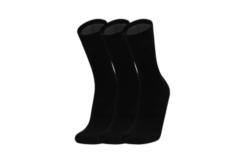 X-Code Tennis Κάλτσες Ψηλές 3 Ζευγάρια (04500 BLACK)