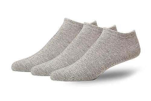 X-Code Κοντές Κάλτσες 3 Ζευγάρια (04584 GREY MEL)
