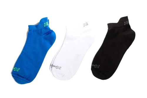 X-Code Ultra Lite Κοντές Κάλτσες 3 Ζευγάρια (04600 ROYAL-WHITE-BLACK)