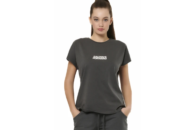 Body Action Natural Dye Oversized Γυναικείο Κοντομάνικο T-Shirt