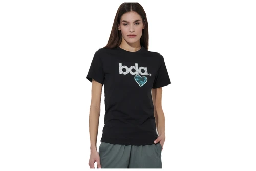 Body Action Logo T-Shirt Γυναικείο (051618 BLACK-01)