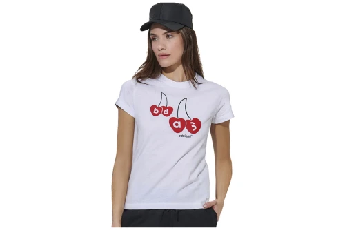 Body Action Slim Fit T-Shirt Γυναικείο (051620 WHITE-02)