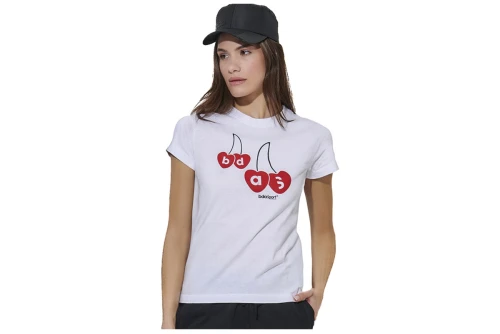 Body Action Slim Fit T-Shirt Γυναικείο (051620 WHITE-02)