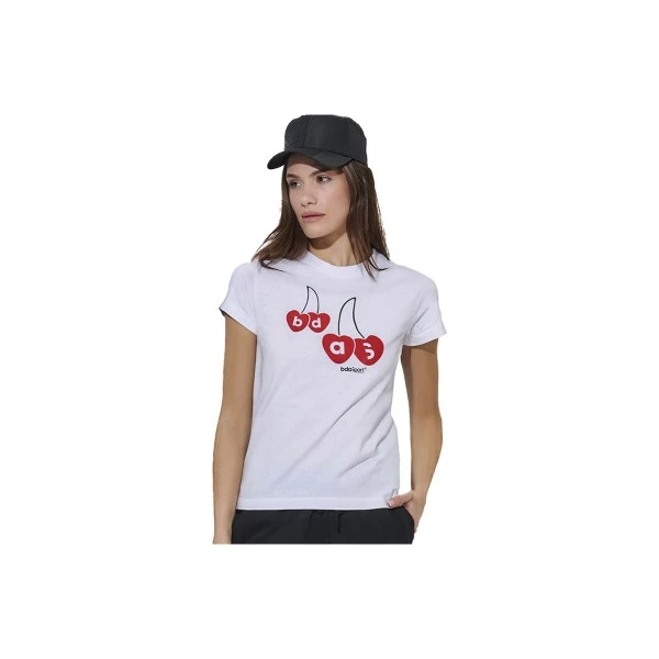 Body Action Slim Fit T-Shirt Γυναικείο (051620 WHITE-02)