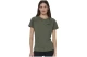 Body Action Training Γυναικείο Κοντομάνικο T-Shirt Χακί