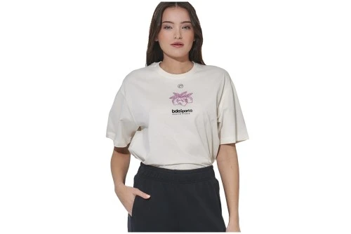 Body Action Graphic T-Shirt Γυναικείο (051629 WHITE ALYSSUM-05A)