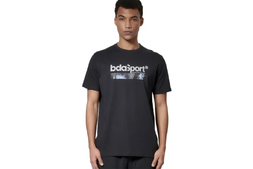Body Action Logo T-Shirt Ανδρικό (053616 BLACK-01)