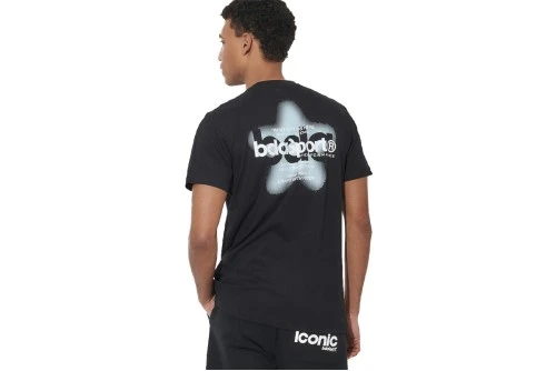 Body Action Slim Fit T-Shirt Ανδρικό (053618 BLACK-01)