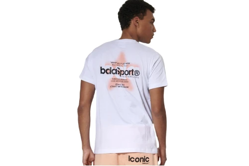 Body Action Slim Fit T-Shirt Ανδρικό (053618 WHITE-02)