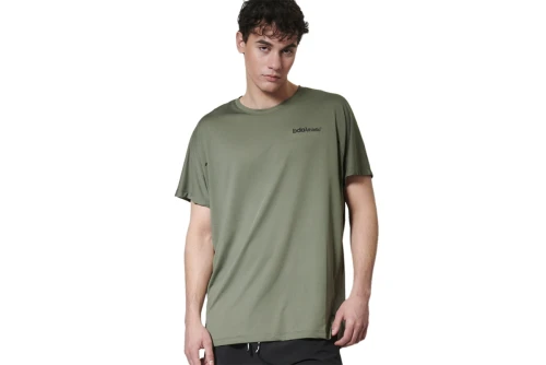 Body Action Workout T-Shirt Ανδρικό (053620 KHAKI GREEN-07E)