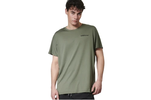 Body Action Workout T-Shirt Ανδρικό (053620 KHAKI GREEN-07E)